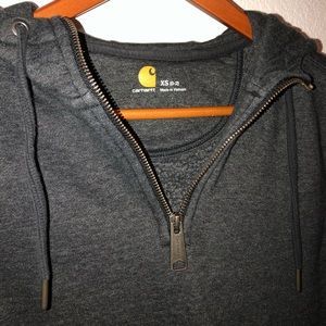 Carhartt pullover hoodie with zipper